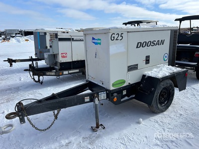 2013 Doosan G25WMI2AT4I Mobile 20kW Generator set
