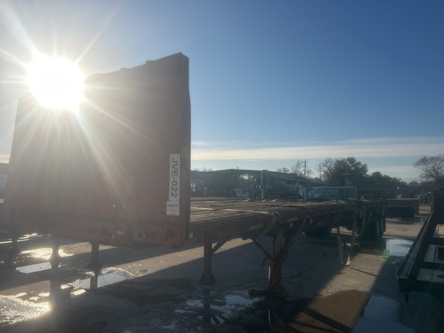 1986 Utility 47 ft T/A Flatbed Trailer