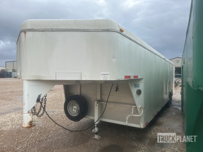 2007 Cm 25 ft T/A Gooseneck Rimorchio chiuso