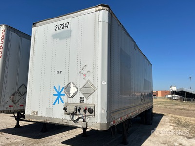 2013 Stoughton DVW-285S-C-WDG 28 ft x 102 in S/A Remolque de furgoneta