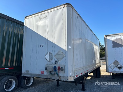 2016 Stoughton DVW-285S-C-WDG 28 ft x 102 in S/A Remolque de furgoneta