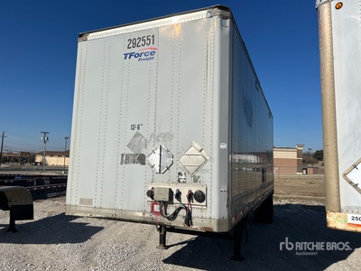 2014 Stoughton DVW-285S-C-WDG 28 ft x 102 in S/A Remolque de furgoneta