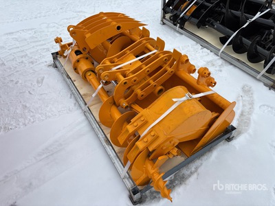 Quantity of (8) 2026 VICSEC VCA-8 Mini Excavator Attachments (Unused)