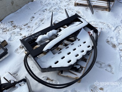 2026 GIYI GY-SF60 60 in Skid Steer Forks (Unused)