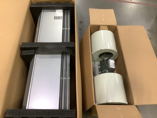 (4) Mars NH248-1UA-TS Air Curtain Units & (2) Motor Assemblies