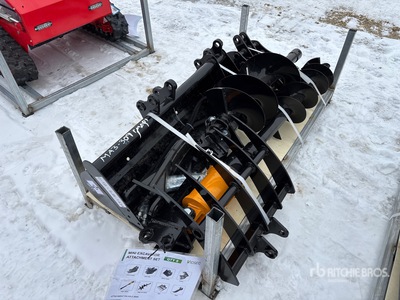 Quantity of (8) 2026 GIYI VCA-8 Mini Excavator Attachments - Fits Cat 301 (Unused)