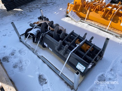 Quantity of (7) 2026 GIYI VCA-8 Mini Excavator Attachments (Unused)