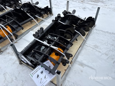 Quantity of (8) 2026 GIYI VCA-8 Mini Excavator Attachments - Fits Cat 301 (Unused)