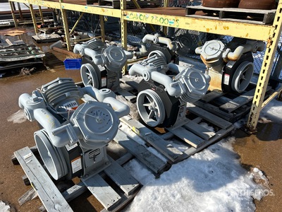 Quantity of (5) Gardner-Denver APOGAA Heads Air Compressor