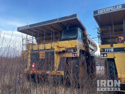 2005 Cat 777D Haul Truck