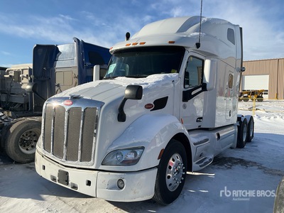 2020 Peterbilt 579 6x4 Cabeza Tractora Cabina Dormitorio