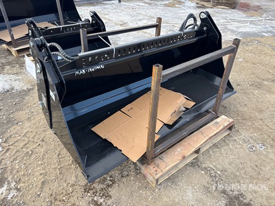 2026 GIYI GY-KH72F 72 in Multi-Purpose Skid Steer Bucket (Unused)