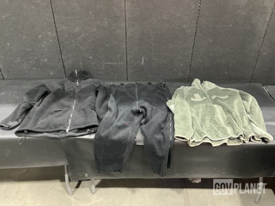 (1) Cold Weather Shirt, (6) Pairs of Cold Weather Overalls & (52) Jackets