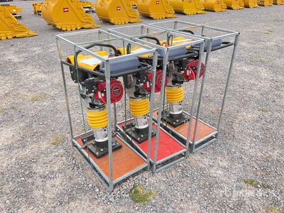 Quantity of (3 ) 2025 Kowloon HCR90 Lote de Bailarinas (Sin Usar) / Zagęszczarka wibracyjna (Unused)