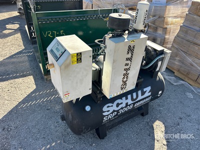 Schulz SRP 3008 25.5 cfm Skid-Mounted 200 L Air Compressor