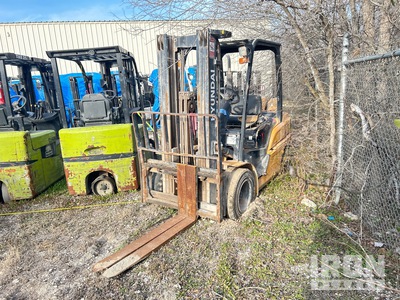 2019 (unverified) Hyundai 30D-9 5890 lb Pneumatic Tire Forklift