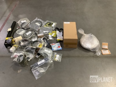 (4) Vehicular Seats, (1) Service Kit, (20) Flanged Screens & Assorted Items