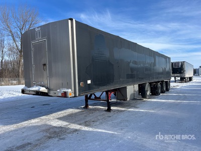 2017 Manac 10448A130 48 ft Quad/A Curtain Side Trailer