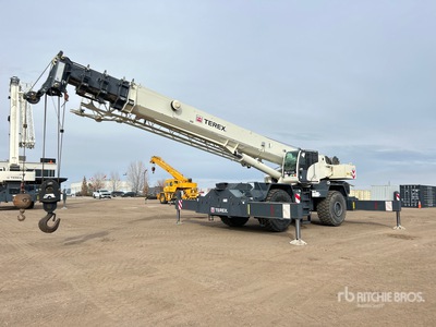 2018 Terex Quadstar 1100 110 ton 4x4 Rough Terrain Crane