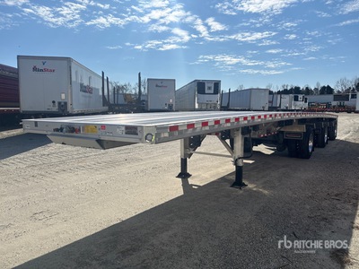 2026 Reitnouer Bigger Bubba 48 ft Tri/A Spread Axle Flatbed Trailer (Unused)