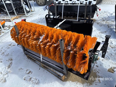 2026 GIYI GY-BS43 43 in Mini Skid Steer Sweeper (Unused)