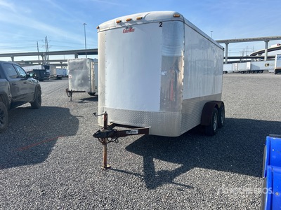 2014 Forest River 12 ft T/A Enclosed Trailer