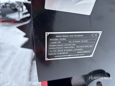 2026 GIYI IC59 71 in Ice Crusher Divers - Accessoires pour chargeuse à différentiel (Unused)