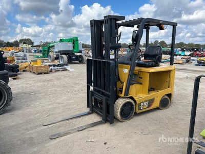2017 Cat EC25N2 4450 lb Electric Forklift