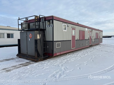 2005 Alta-Fab 12 ft x 60 ft Skid-Mounted Site de puits