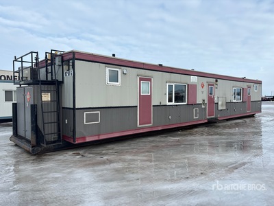 2005 Alta-Fab 12 ft x 60 ft Skid-Mounted Site de puits