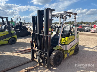 2017 Clark 4800 lb Pneumatic Tire Forklift