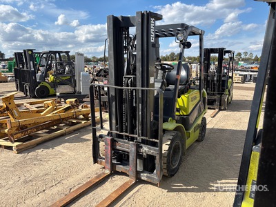 2017 Clark 4800 lb Pneumatic Tire Forklift