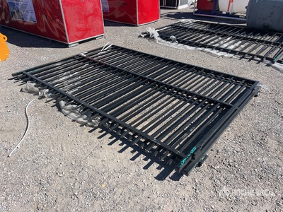 2026 SKLP SK-T20X 20 ft x 7 ft Wrought Iron Bi-Parting Cancello (Unused)
