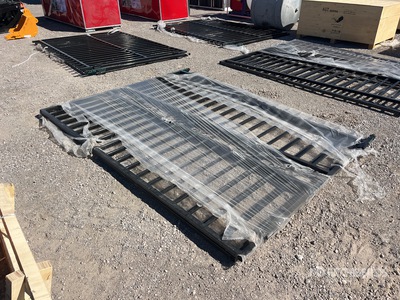 2026 SKLP SK-T20X 20 ft x 7 ft Wrought Iron Bi-Parting Cancello (Unused)