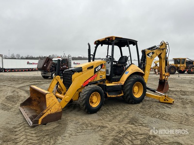 2014 Cat 416F 4x4 Retroexcavadora