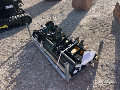 Quantity of (8) 2026 GIYI VCA-8 Mini Excavator Attachments - Fits Cat 301 (Unused)