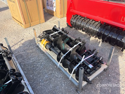 Quantity of (8) 2026 GIYI VCA-8 Mini Excavator Attachments - Fits Cat 301 (Unused)