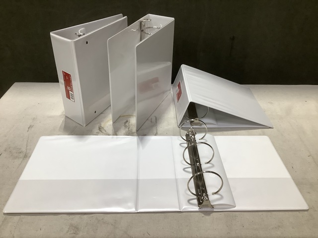 (142) Skilcraft 3" 3-Ring View Binders