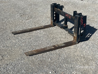 39 in Skid Steer Forks - Fits John Deere 332D