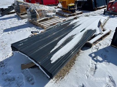 Quantity of (50) 2026 SKLP SKH50 12 ft Sheets Galvalume Steel Siding Roofing (Unused)