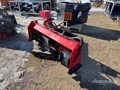 2026 GIYI BS55P 55 in Skid Steer Snowblower (Unused)