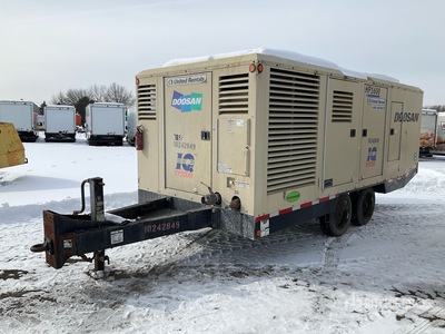 2013 Doosan HP1600WCU T4I 1600 cfm Mobile Air Compressor