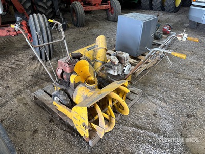 Quantity of (2) Hahn Eclipse 584.5 Snow Blower (Inoperable)