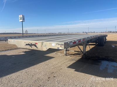 2024 Wabash FLCVBAL 53 ft T/A Spread Axle Flatbed Trailer