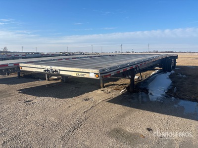 2024 MAC 53 ft T/A Spread Axle Flatbed Trailer