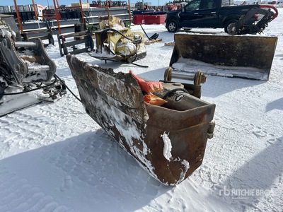 56 in Hydraulic Tilting Cazo para excavadora