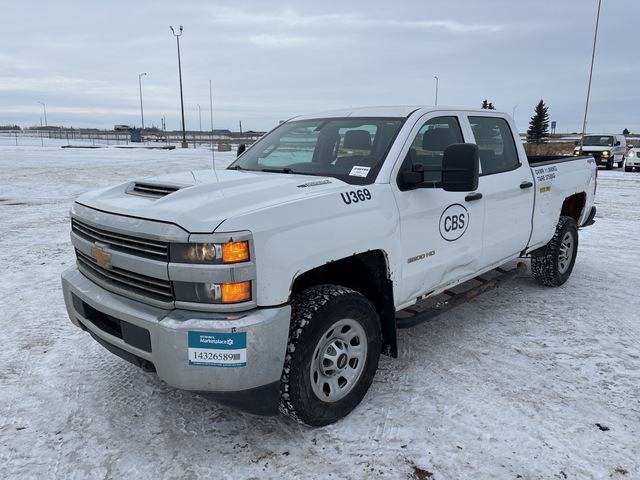 2017 Chevrolet Silverado 3500HD 4x4 Crew Cab Pickup