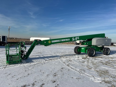 2016 Genie S-85 4WD Diesel Telescopische hoogwerker