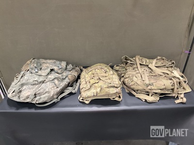 (7) Field Pack Sets, (15) Rucksacks, (1) Medic Set & Assorted Items