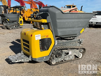 2024 Wacker Neuson DT12P Stand-On Swivel Mini Crawler dumper